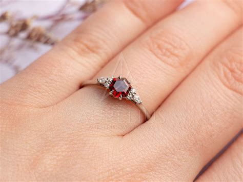 garnet ring