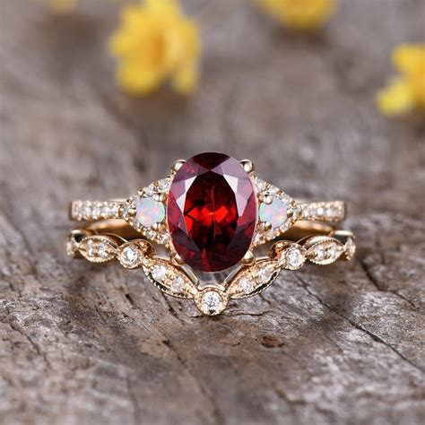 27+ Garnet Wedding Rings