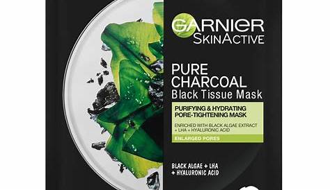 Garnier Skin Active Black Mask Pure Charcoal Tissue Best