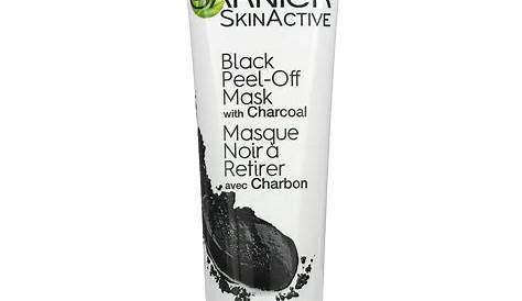 Garnier Black Peel Off Mask With Charcoal Skinactive 1 7 Fl Oz Walmart Com Black Peel Off Mask Garnier Skin Active Peel Off Mask