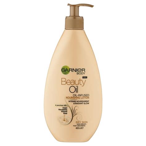 garnier body oil beauty