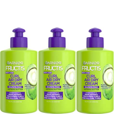 garnier fructis curly hair products