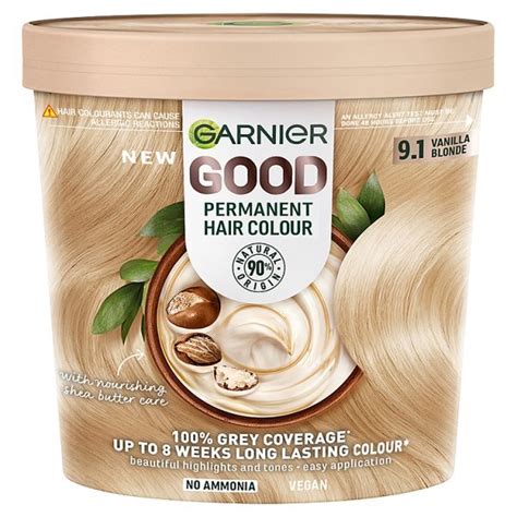 garnier good hair dye vanilla blonde