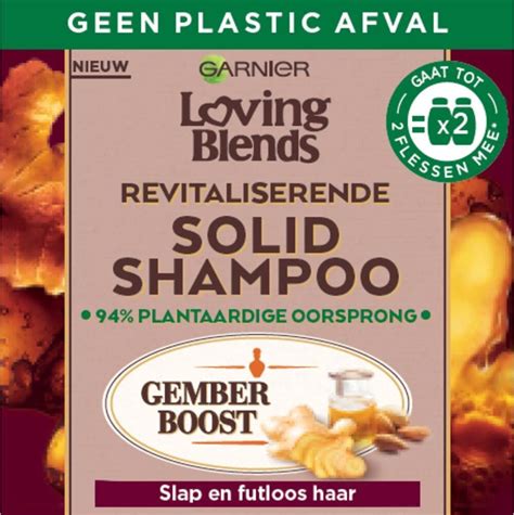 garnier loving blends shampoo bar