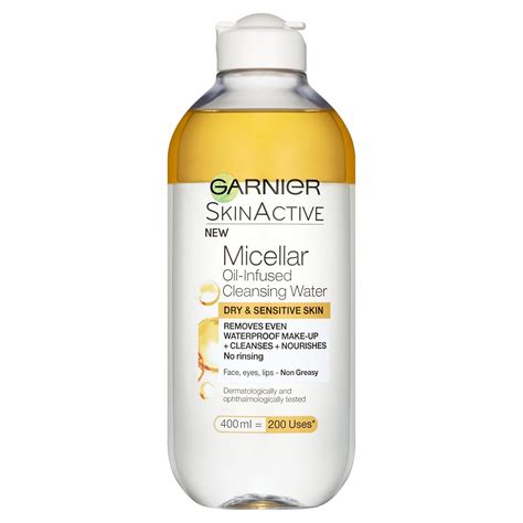 garnier micellar water oil