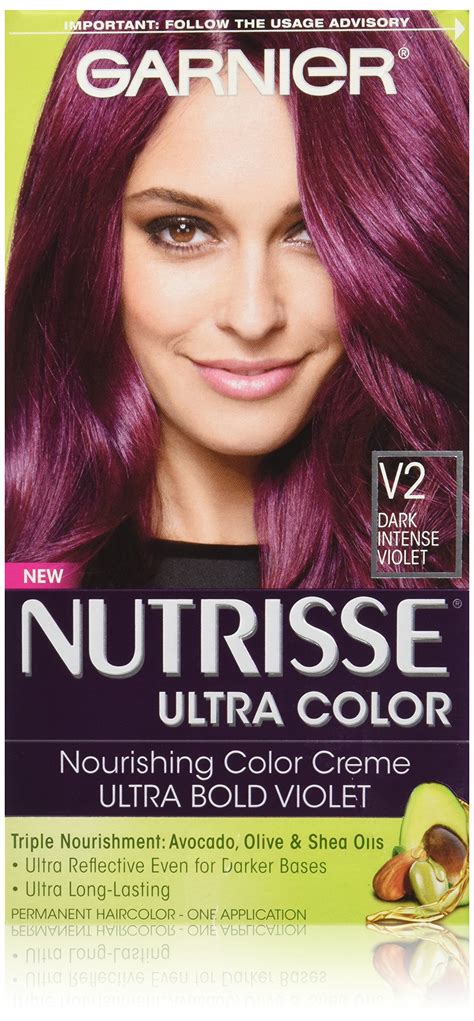 garnier nutrisse hair dye colors