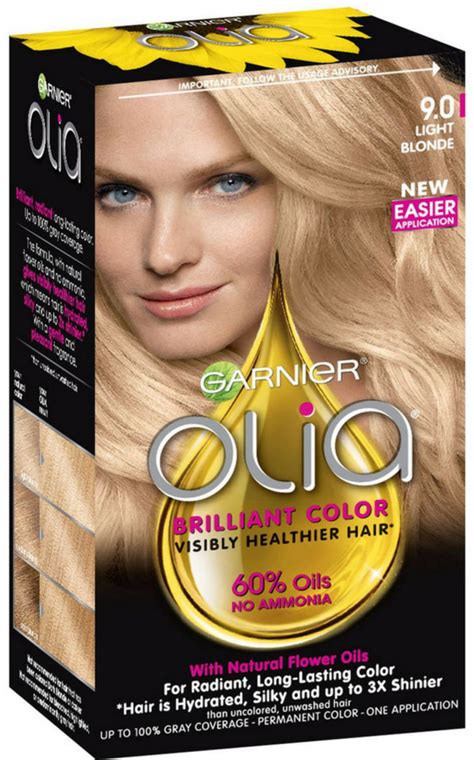 garnier olia hair color