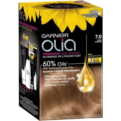 garnier olia hair color dark blonde