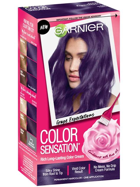 garnier purple hair dye