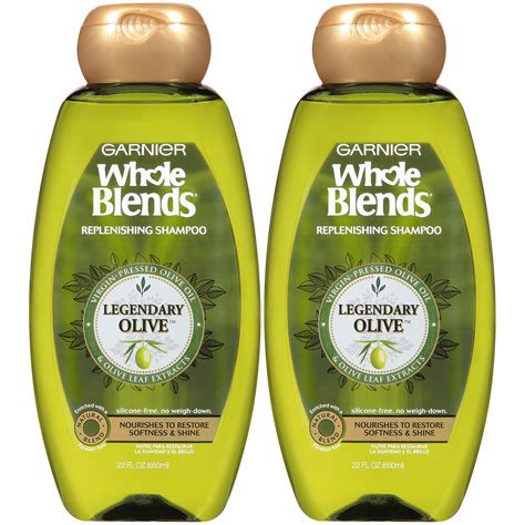 garnier whole blends shampoo olive oil
