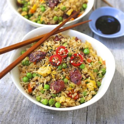 Garnish and Serve the Fried Rice