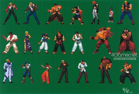 garou mark of the wolves characters