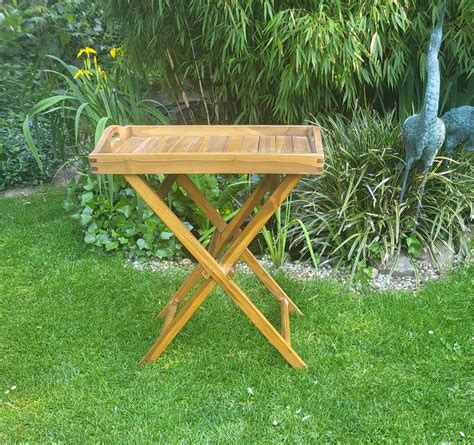 TablettTisch, klappbar, beige yomonda