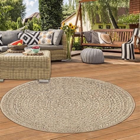 Outdoor Teppich / rund Jute Teppich / geflochtenen Teppich / Etsy
