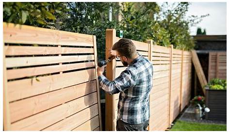 Gartenzaun Holz Sichtschutz Selber Bauen Fertigen Kaufen Oder Zaun (lassen