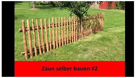 Gartenzaun - Bauanleitung zum Selberbauen - 1-2-do.com - Deine