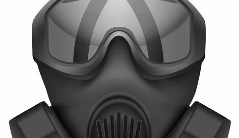Gas Mask Icon, Cartoon Style Stock Illustration - Illustration of
