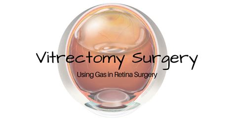 gas bubble eye surgery recovery