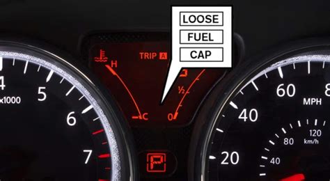 Gas Cap Malfunction Light