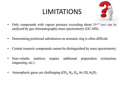 Gas Chromatography Limitations