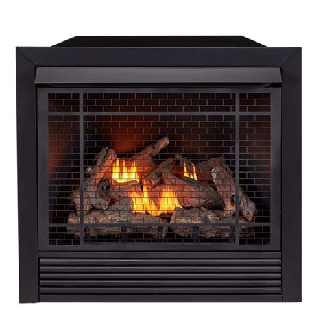 gas fireplace insert ventless