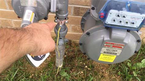 Gas Meter Wire Ground