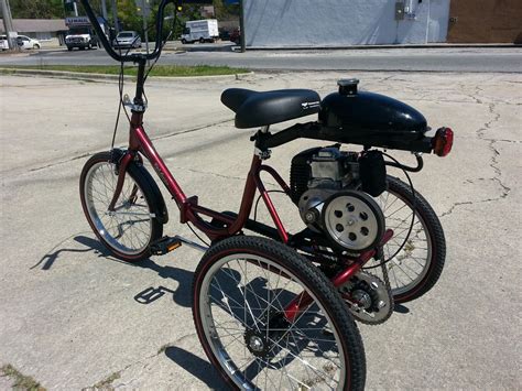 gas motor tricycles for adults