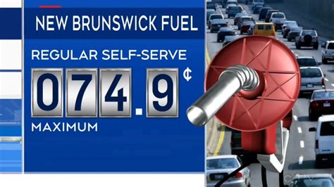 gas price new brunswick tomorrow