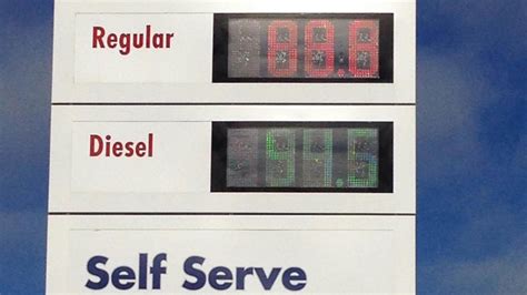 gas prices in n.b. for thursday