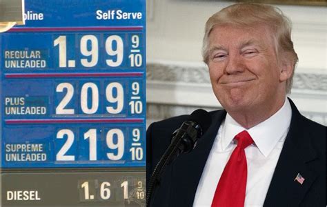 gas prices under trump image
