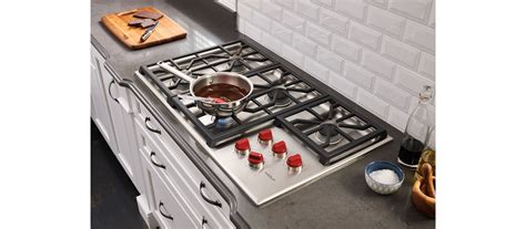 Gas Range Flush With Counter