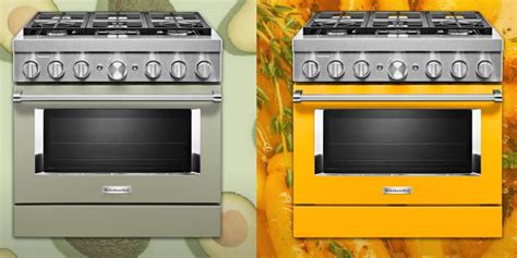 Gas Range In Colors