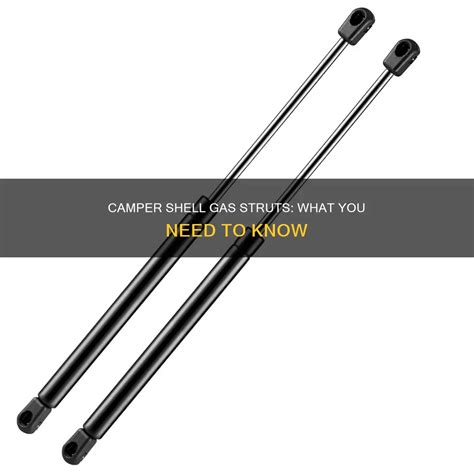 gas struts for camper shell