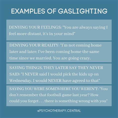 gaslighting definition and examples