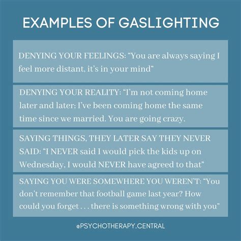 gaslighting definition examples