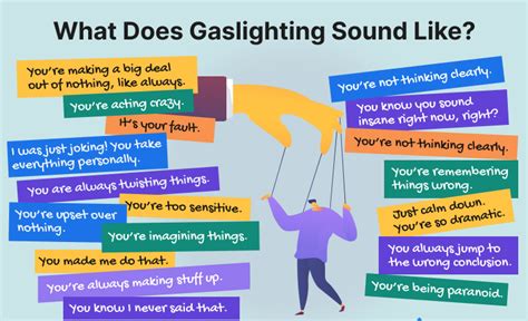 gaslighting vs guilt tripping