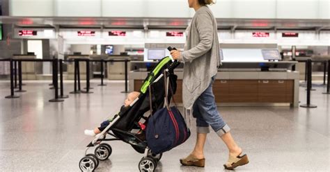 How to Gate Check a Stroller and Car Seat When Flying Toddler travel