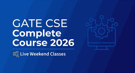 gate 2026 course cse free