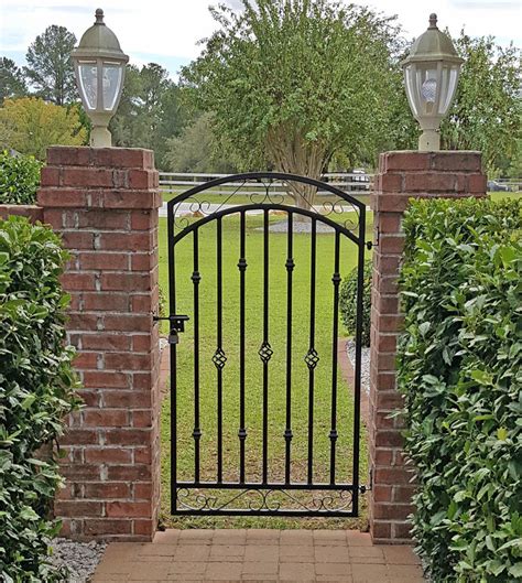 Gate For Brick Fence