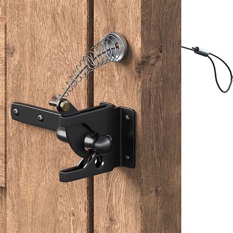 Gate Latch With Pull String