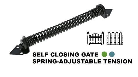 Gate Return Spring Fitting Instructions