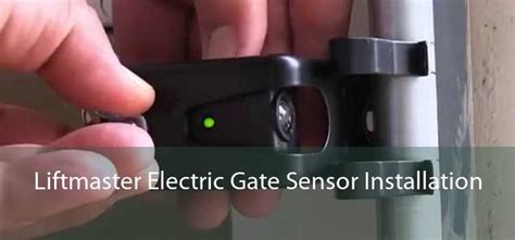 Gate Sensor Installation