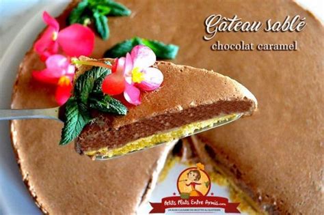 Gâteau sablé chocolat cuit