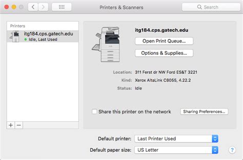 gatech printers