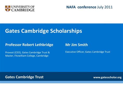 gates cambridge scholarship statement