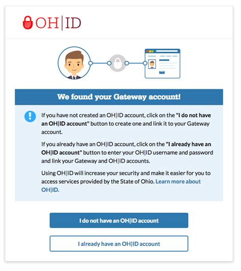 gateway account log in ohio