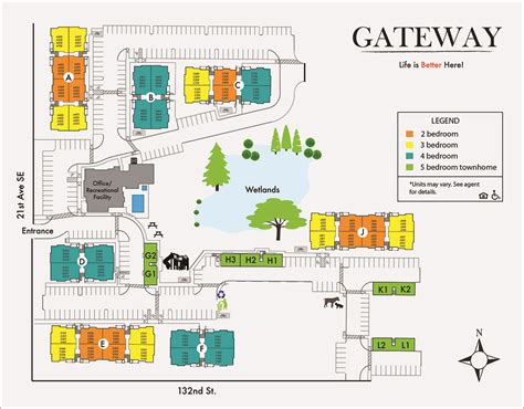 gateway apartments map