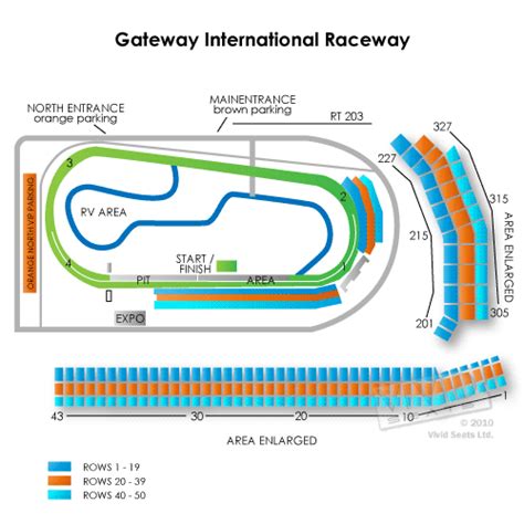 Gateway Raceway Seating Chart