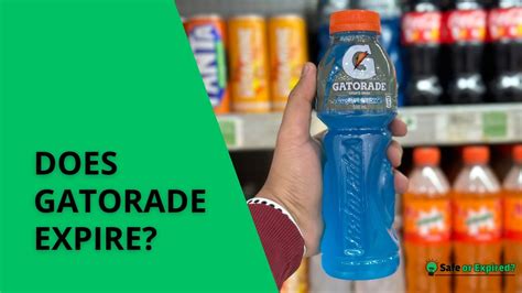 gatorade expire