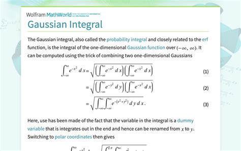 5 Gaussian Integral Tips